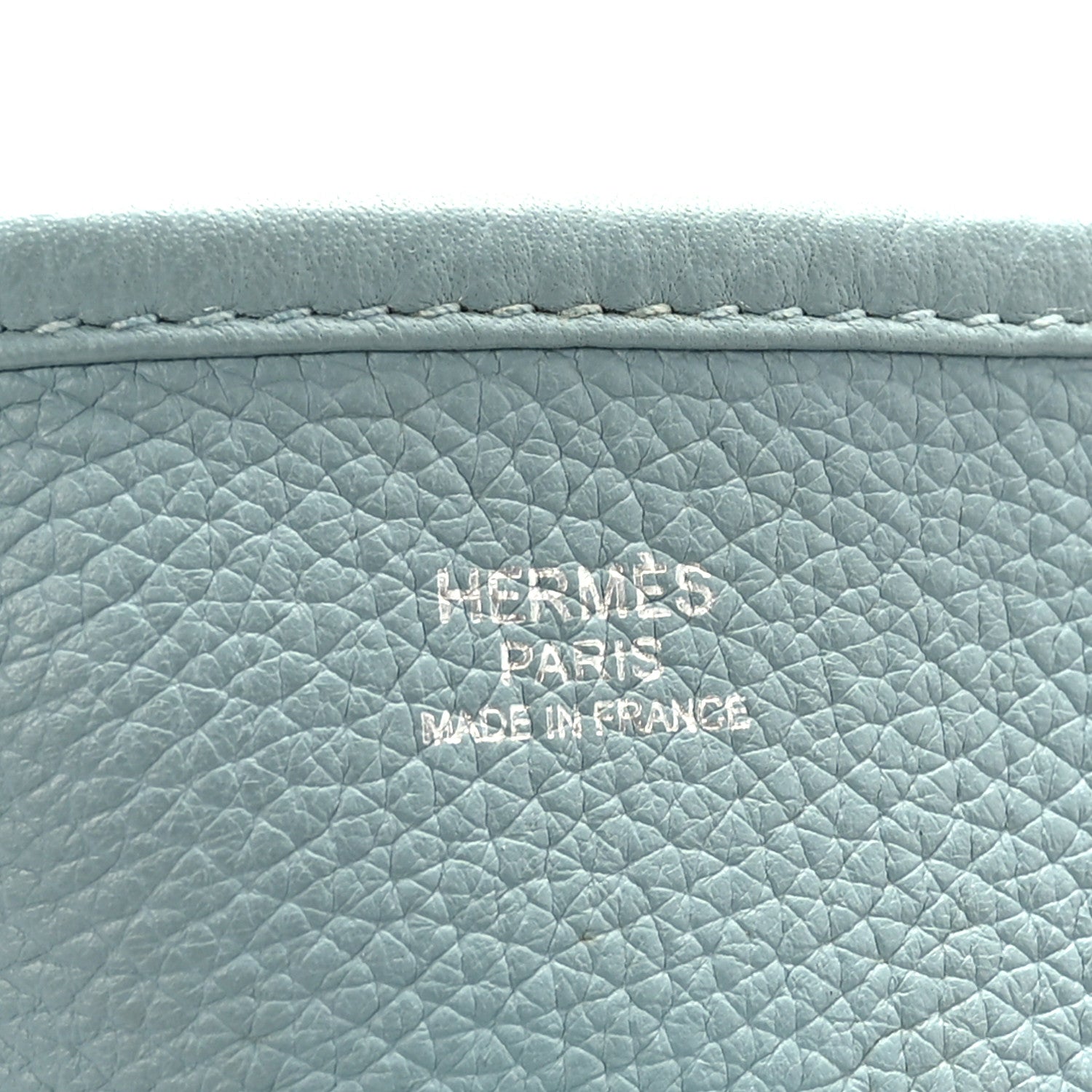 Hermes Taurillon Clemence Evelyne PM Ciel 6 of 8