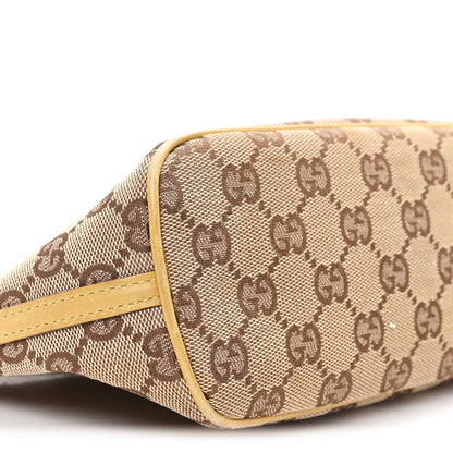 Gucci Monogram Boat Pochette Yellow 9 of 11