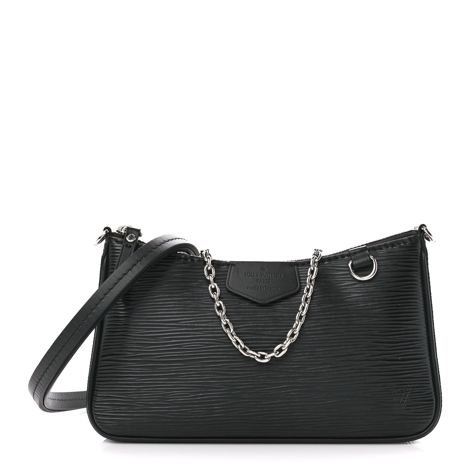 Louis Vuitton Epi Easy Pouch On Strap Black 1 of 13