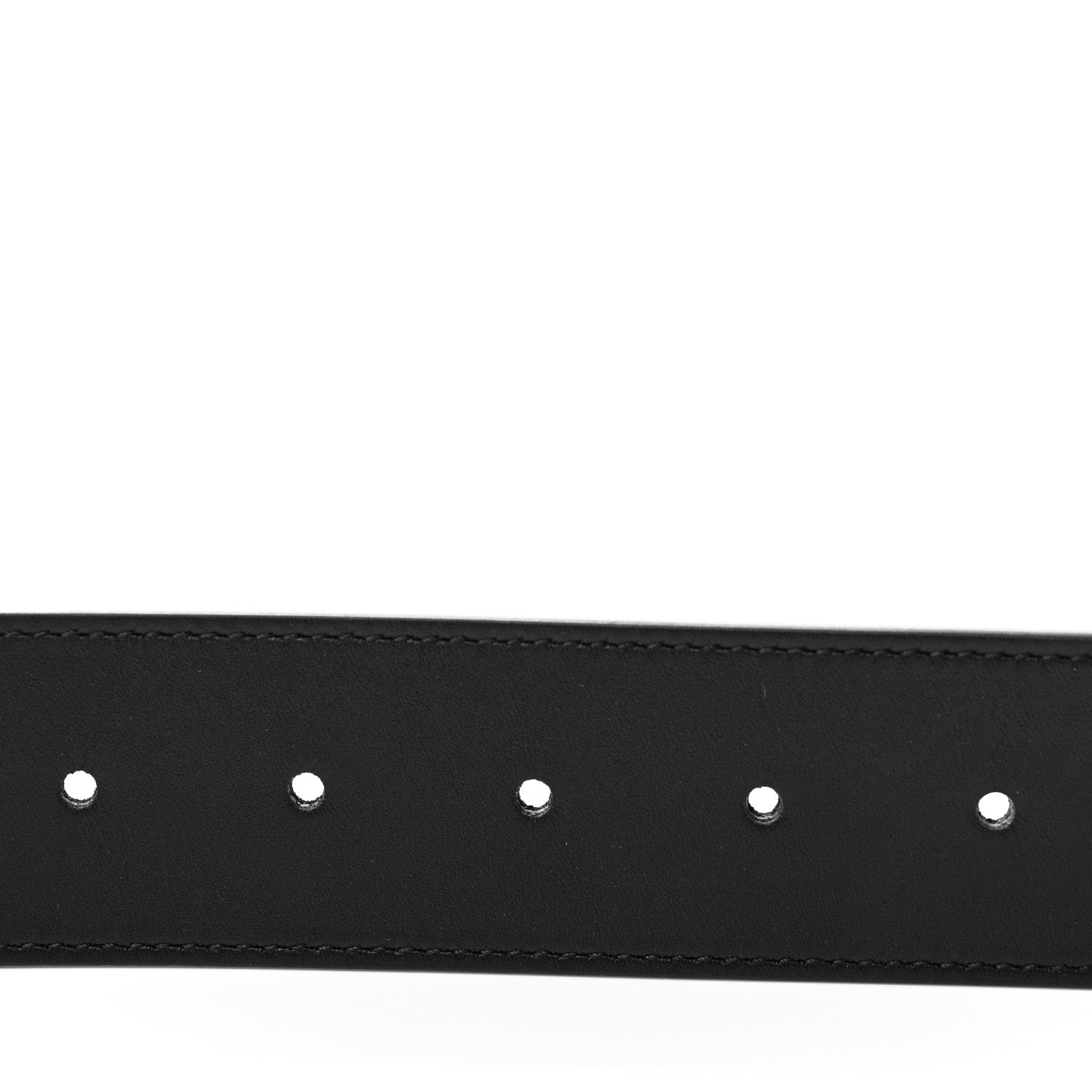 Gucci Calfskin Double G 40mm Belt 85 34 Black 4 of 5