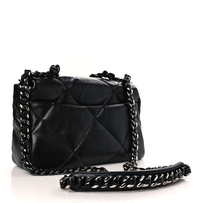 Chanel Lambskin Quilted Medium Chanel 19 Flap So Black 3 of 10