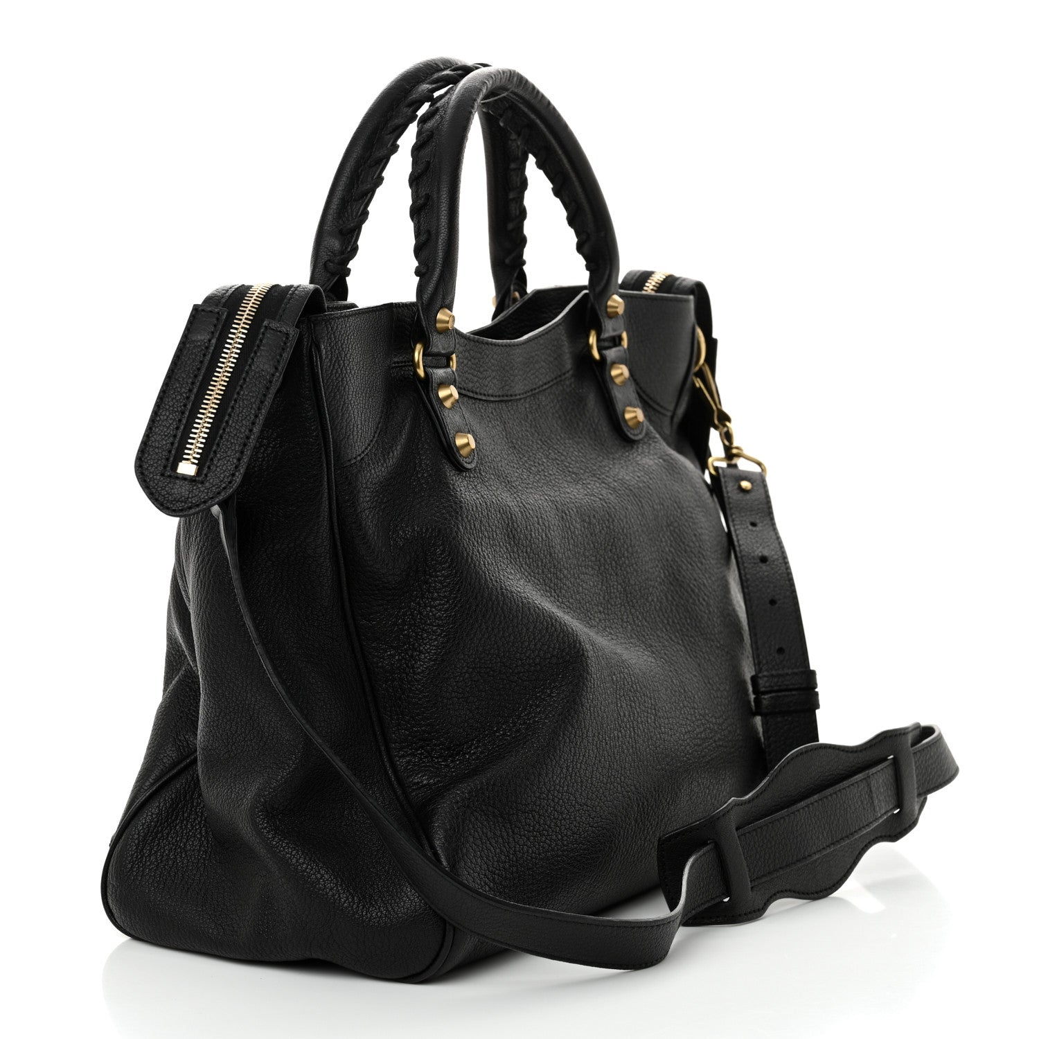 Balenciaga Chevre Classic Gold Hardware Velo Black 4 of 12