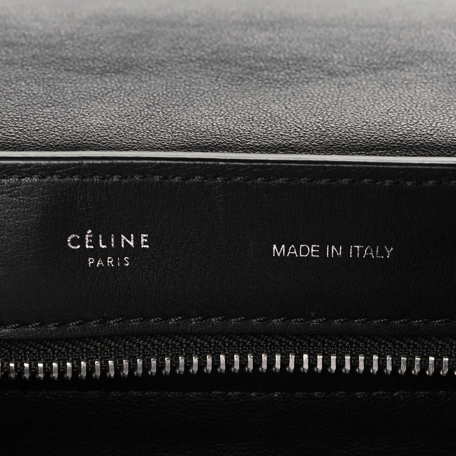 Celine Pony Hair Smooth Calfskin Tri-Color Medium Trapeze Cobalt 6 of 6