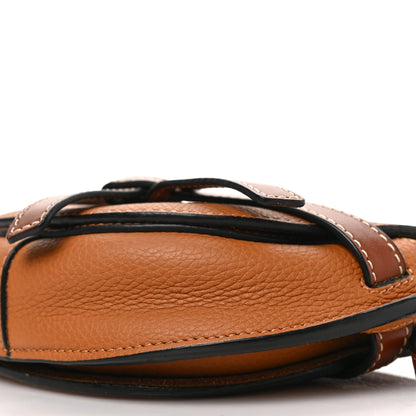 Loewe Grained Calfskin Mini Gate Crossbody Bag Caramel Pecan 9 of 9