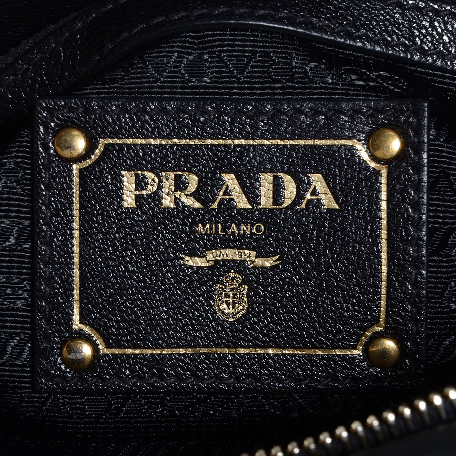 Prada Tessuto Nylon Shopping Satchel Black 6 of 10