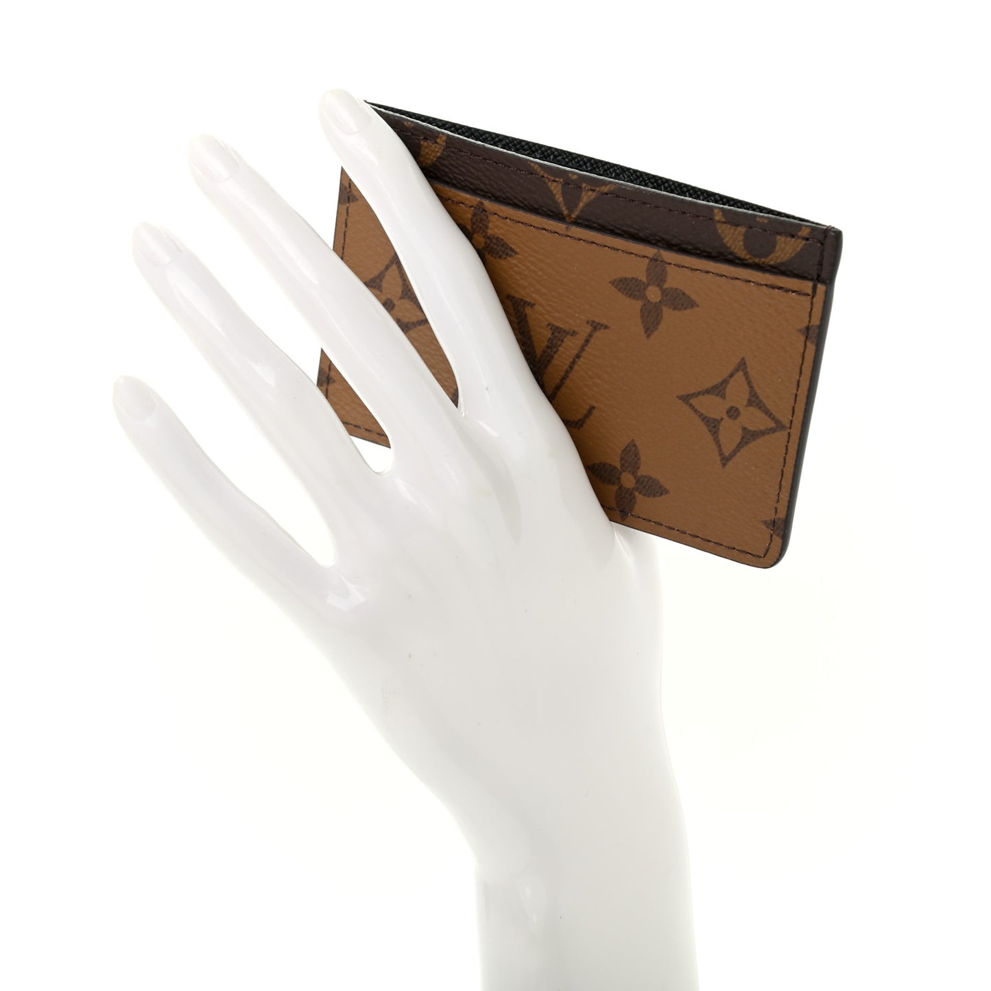 Reverse Monogram Card Holder