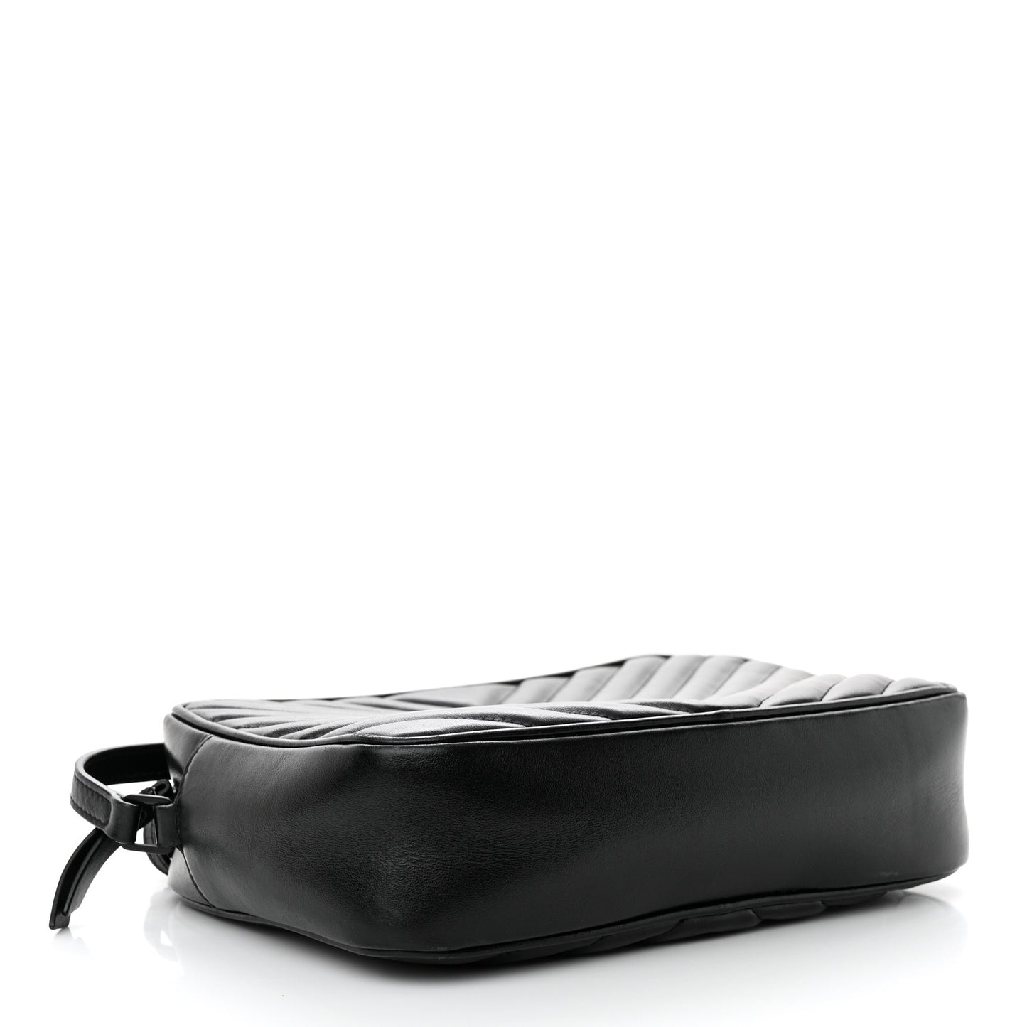 Calfskin Matelasse Monogram Monochrome Lou Camera Bag Black