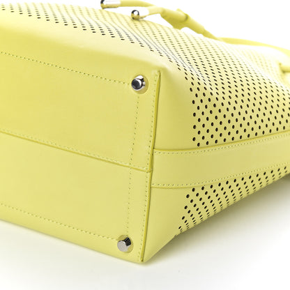 Proenza Schouler Calfskin Perforated Medium Bucket Bag Sulphur 8 of 9
