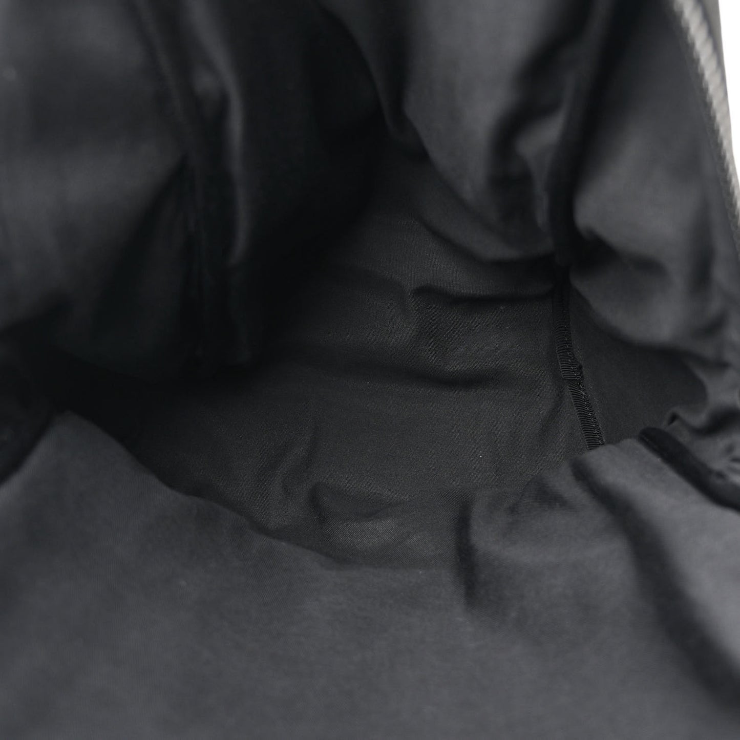 Nylon Monogram Slim Backpack Black