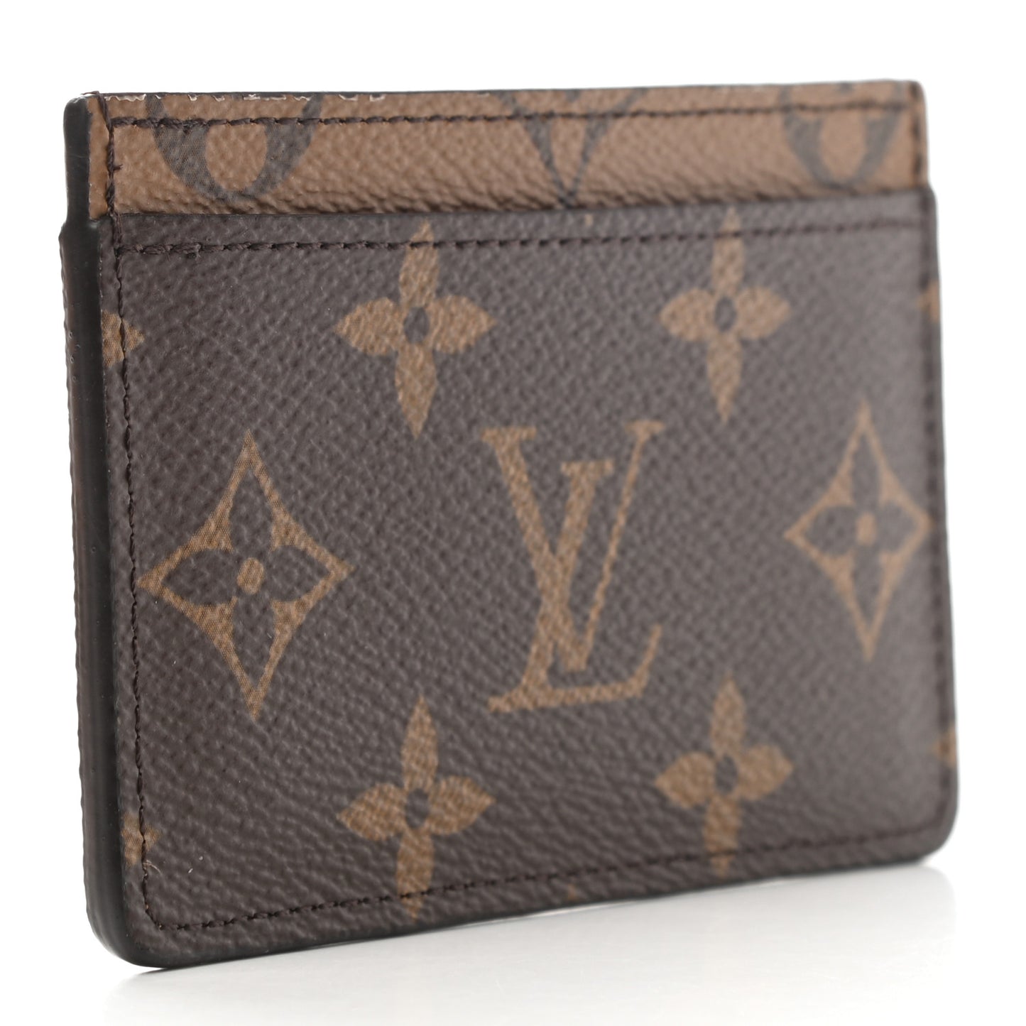 Reverse Monogram Card Holder