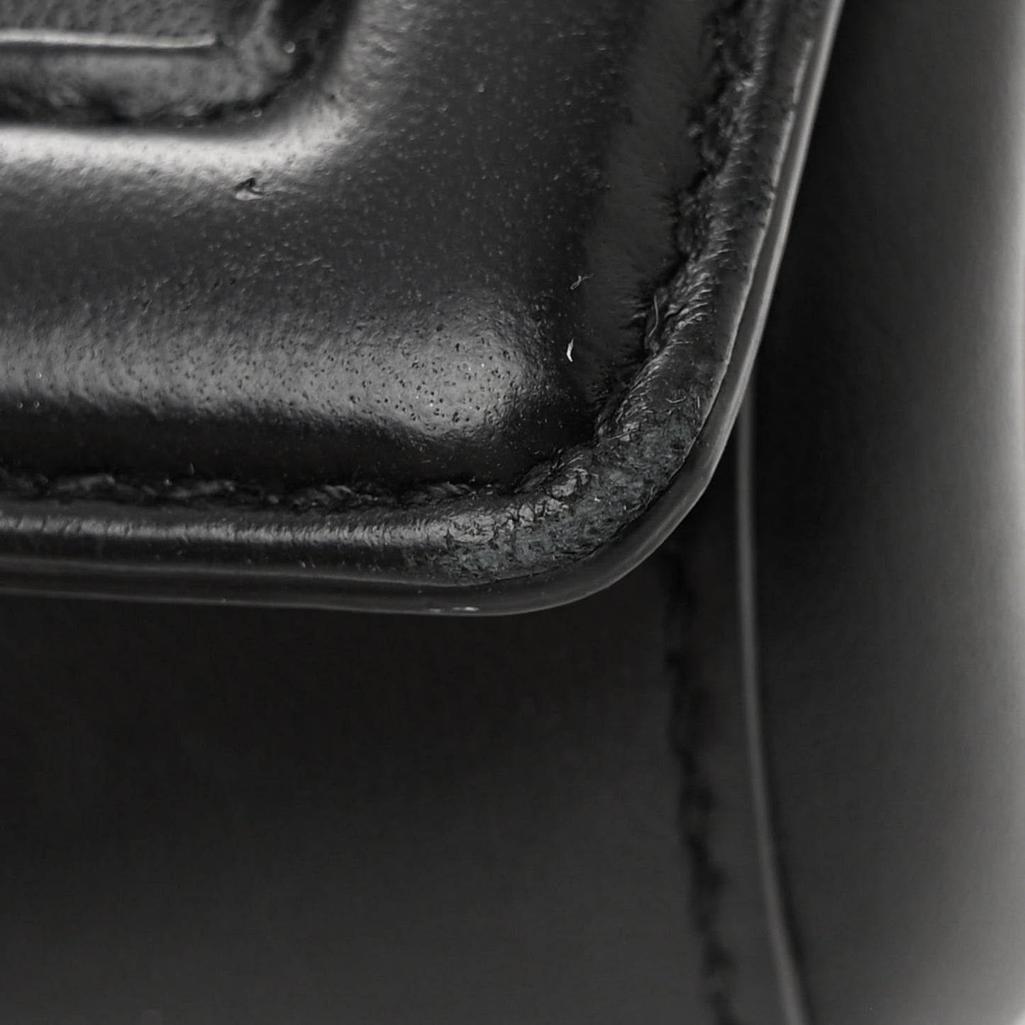 Calfskin Large Devotion Crossbody Bag Black