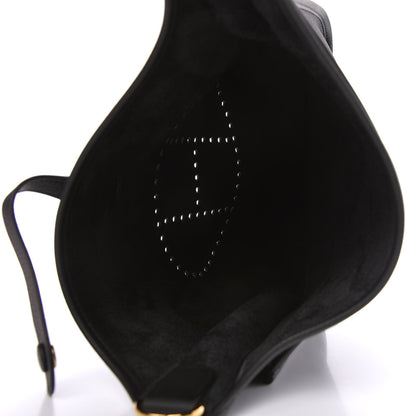 Hermes Taurillon Clemence Evelyne III PM Black 5 of 10