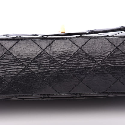 Chanel Aged Calfskin 50th Anniversary 2.55 Reissue 225 Flap Black 12 of 14