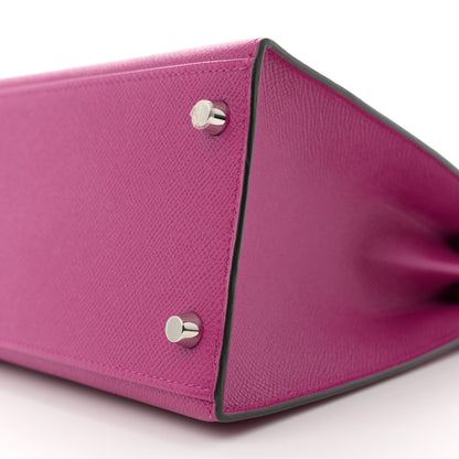 Hermes Epsom Kelly Sellier 28 Rose Pourpre 10 of 11