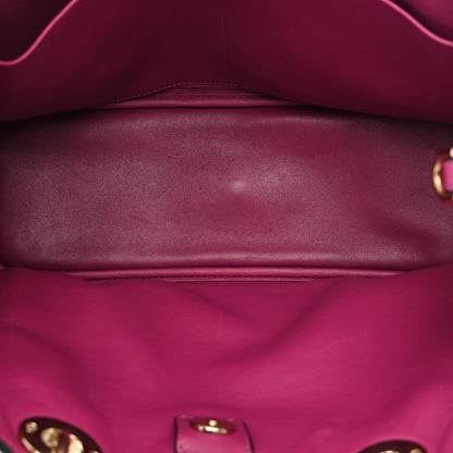 Christian Dior Bullcalf Diorissimo Tote Black Rose Indien 5 of 12