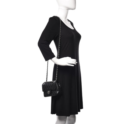 Chanel Caviar Quilted Mini Rectangular Flap Black 3 of 12