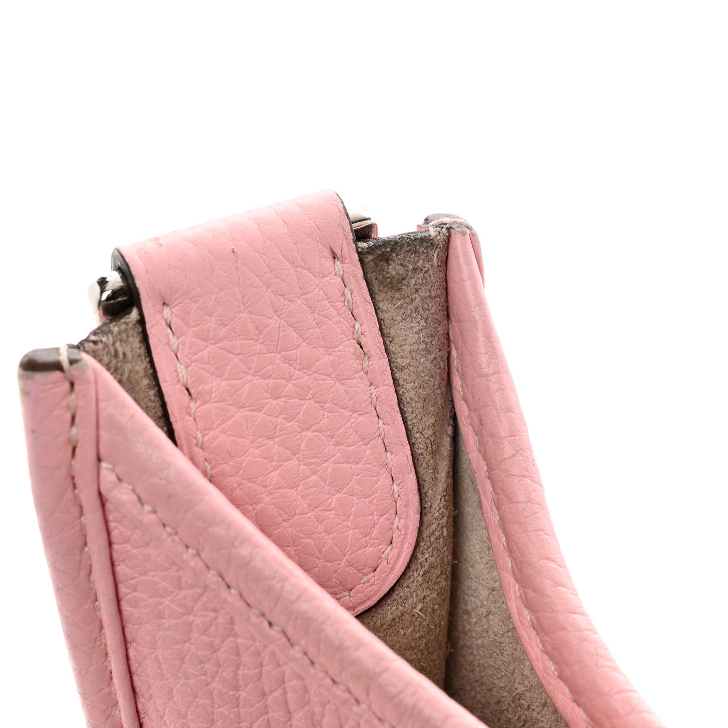 Hermes Taurillon Clemence Evelyne III PM Rose Sakura 8 of 12