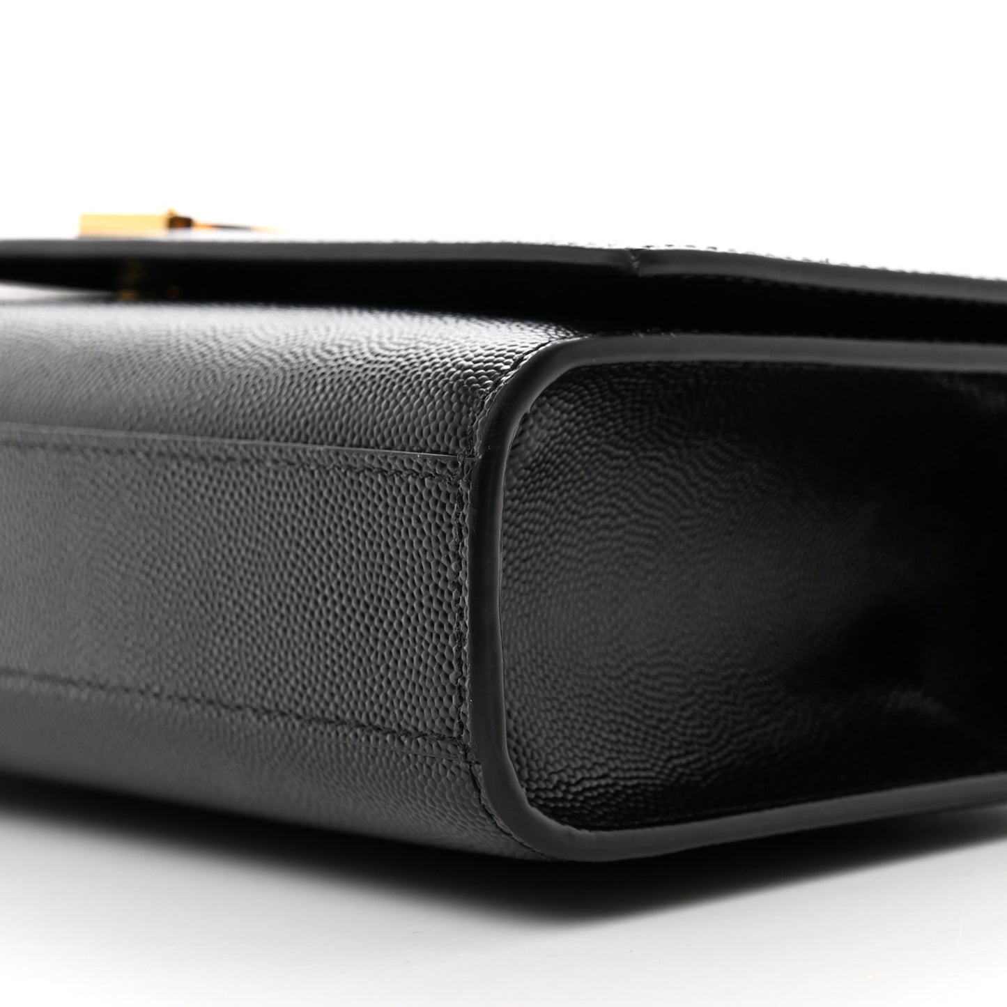 Grain De Poudre Medium Classic Monogram Kate Satchel Black