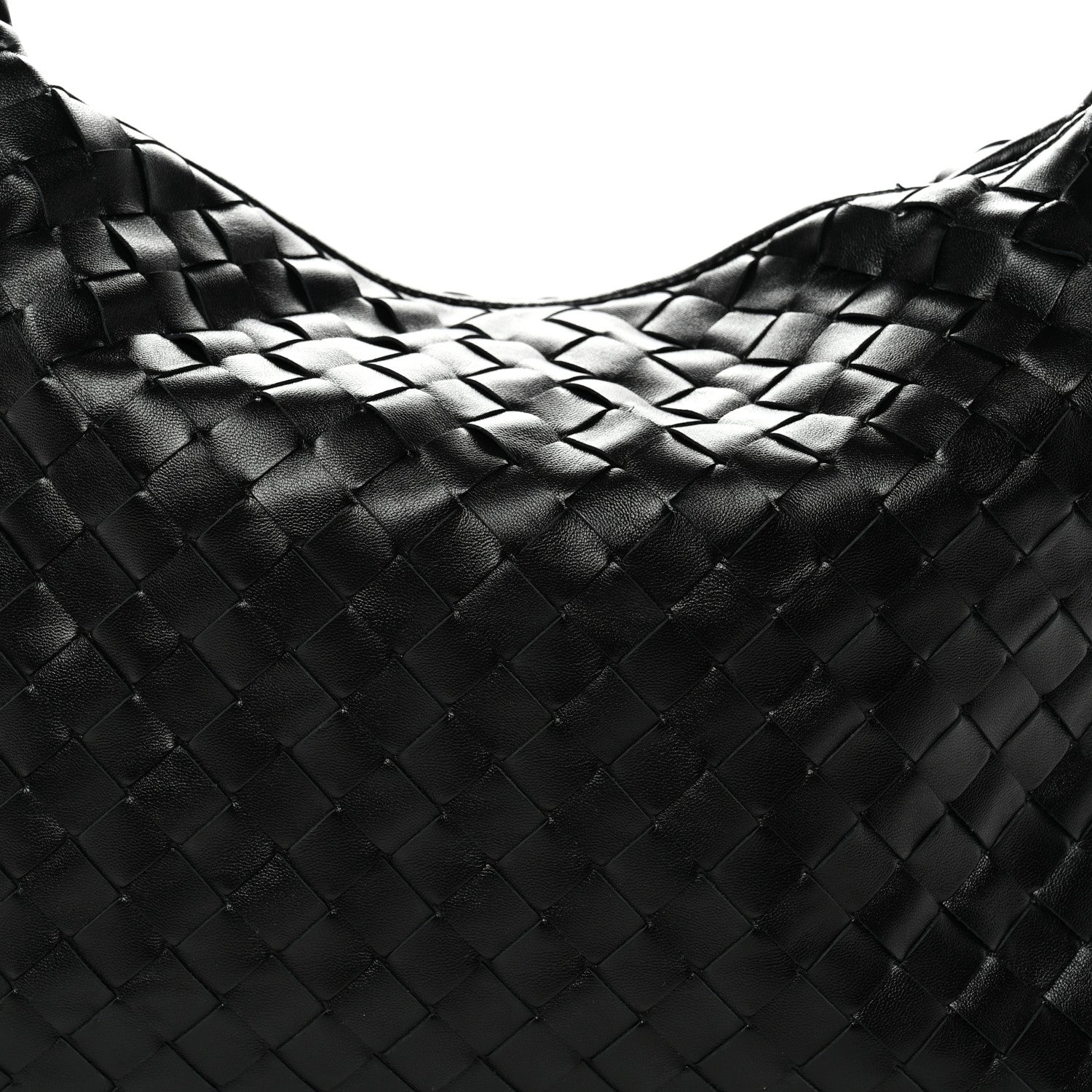 Bottega Veneta Calfskin Intrecciato Small Hop Black 8 of 10