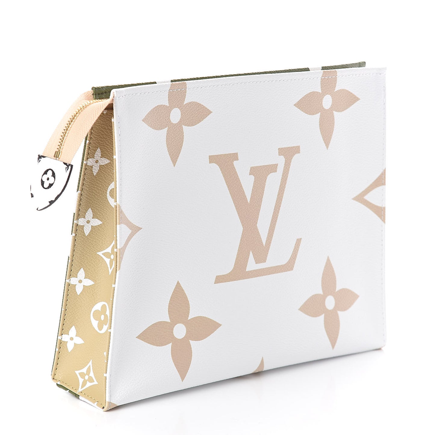 Monogram Giant Toiletry Pouch 26 Kaki