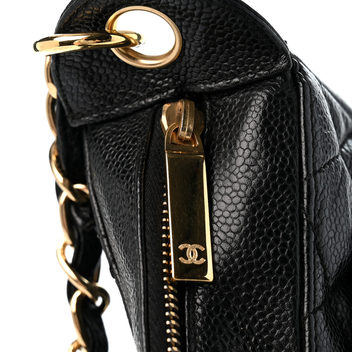 Chanel Caviar Quilted Timeless CC Shoulder Bag Black 14 of 14