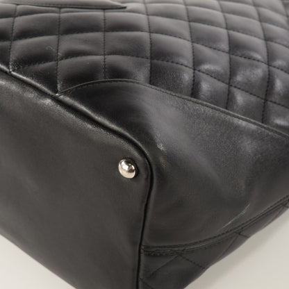 Chanel Calfskin Quilted Medium Cambon Tote Black 2 of 10