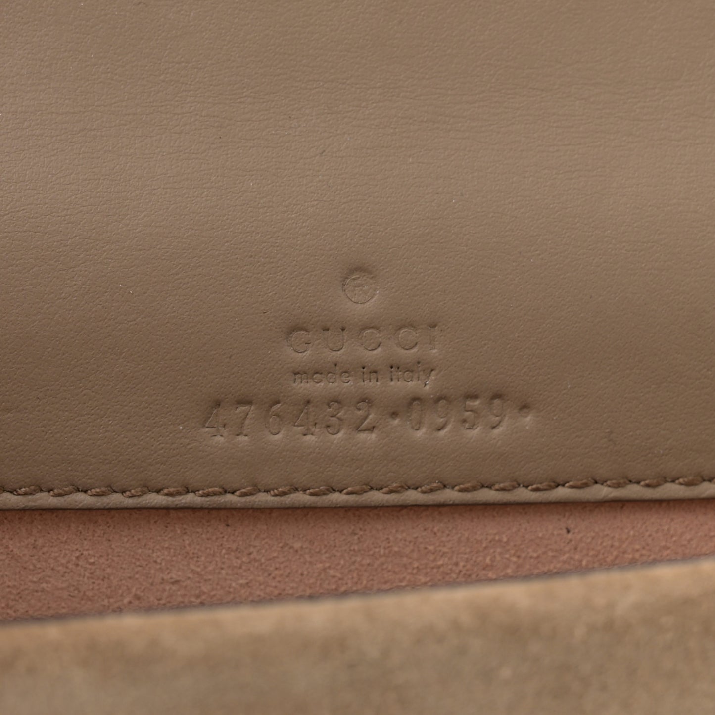 GG Supreme Monogram Super Mini Dionysus Shoulder Bag Taupe