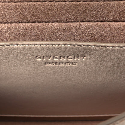 Givenchy Calfskin Crocodile Embossed Mini Nobile Shoulder Bag Nude Pink 6 of 9