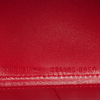 Saint Laurent Calfskin Zip Continental Wallet Rouge Orient 10 of 10
