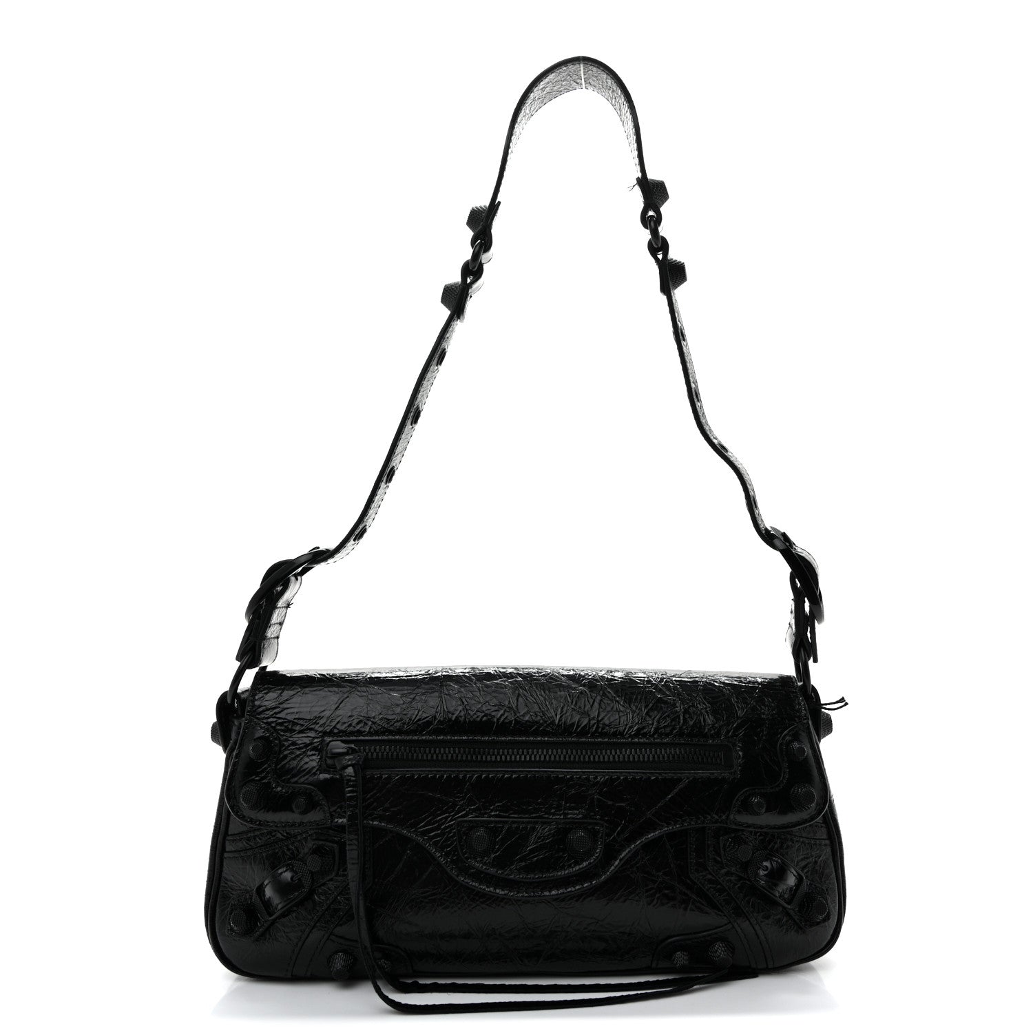 Balenciaga Agneau Arena Monochrome Small Le Cagole Sling Bag Black 1 of 11