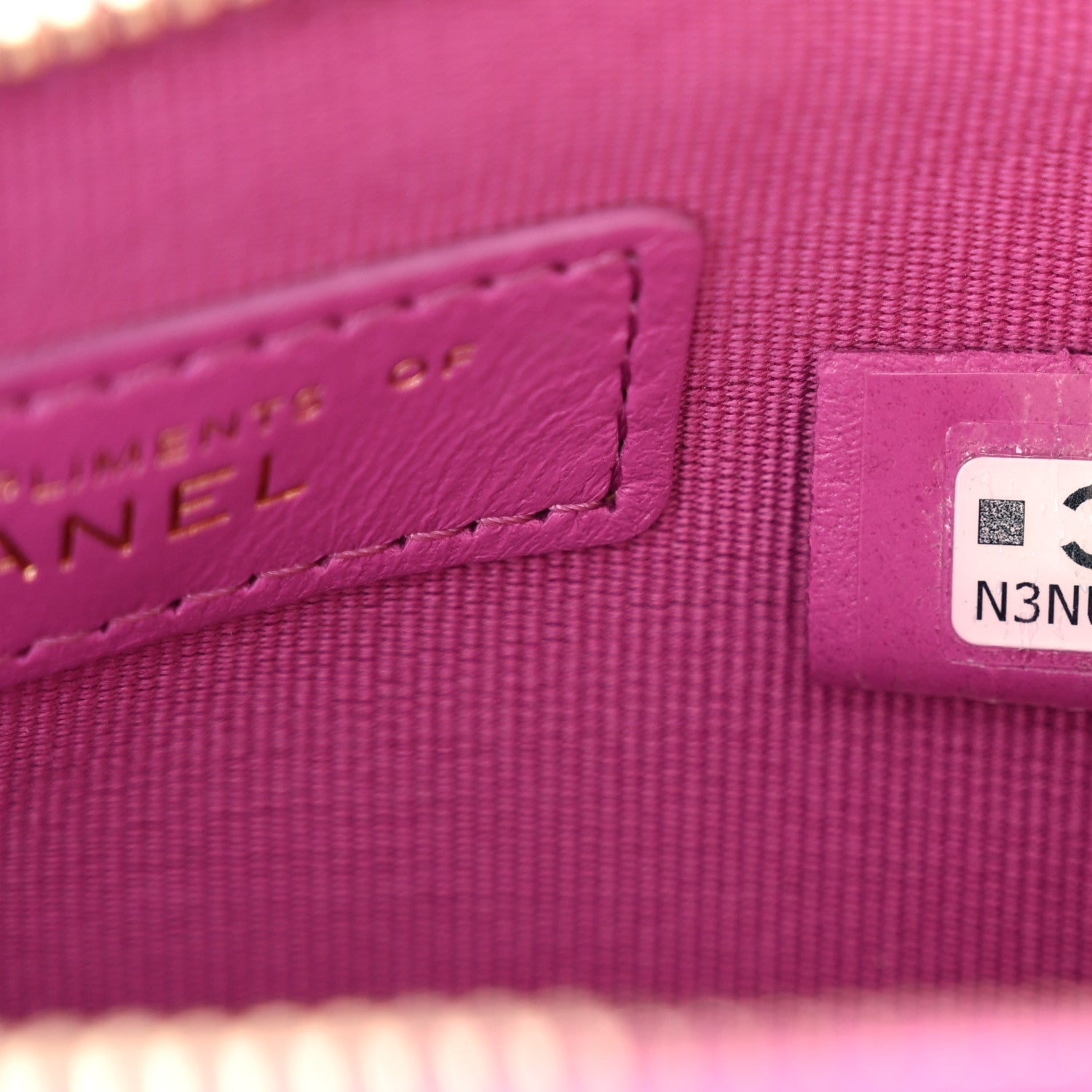 Chanel Tweed Quilted Mini Clutch With Chain Purple 7 of 12