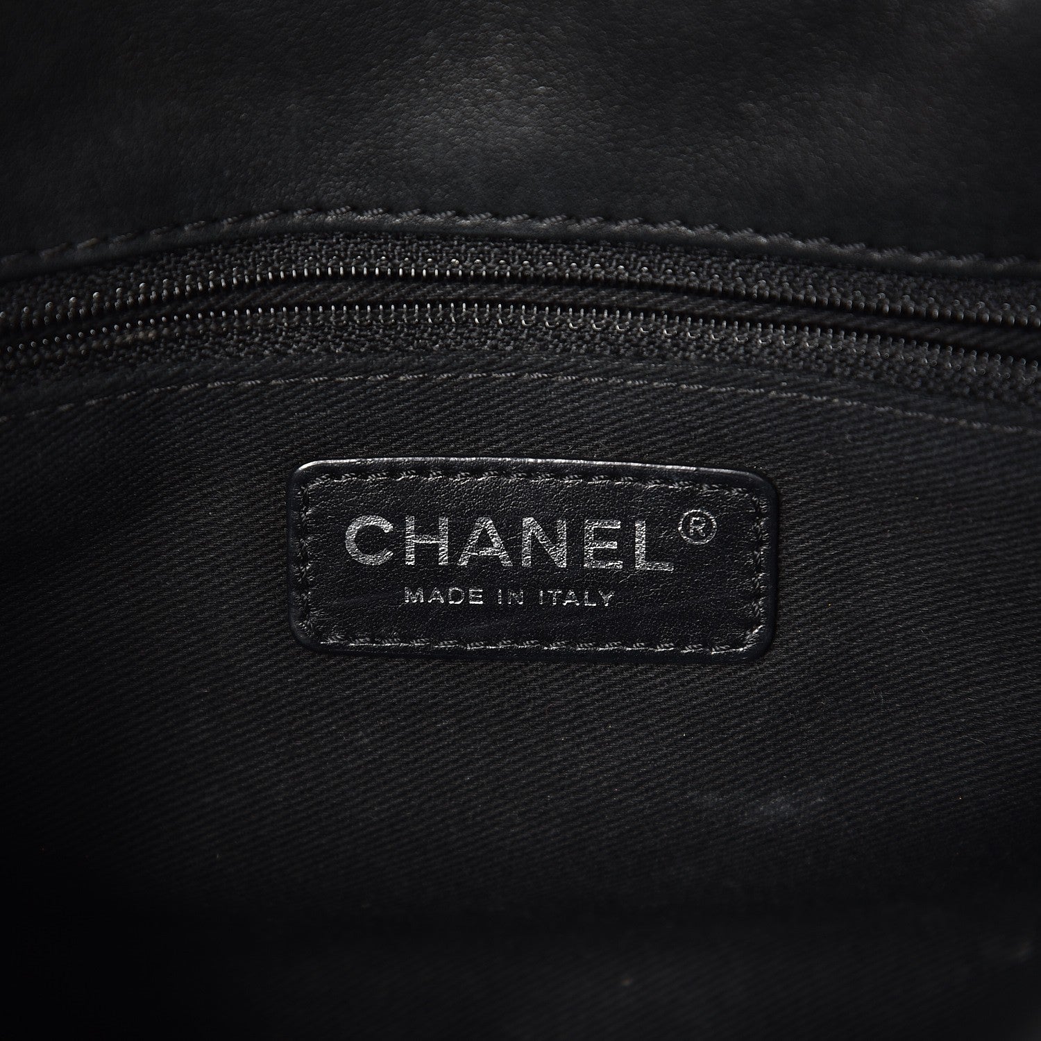 Chanel Calfskin Stitched Quilted Flap Black 6 of 8