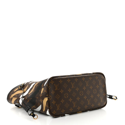 Louis Vuitton x LoL Monogram Neverfull MM Gold Silver 5 of 11