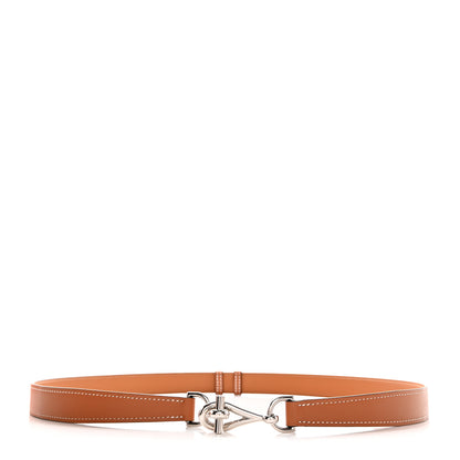 Hermes Madame Calfskin 24mm Regate Belt Gold 1 of 5