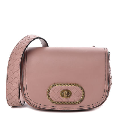 Bottega Veneta Nappa Intrecciato BV Luna Shoulder Bag Deco Rose 1 of 10