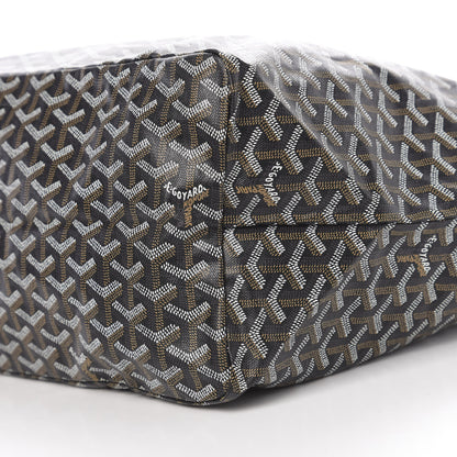 Goyard Goyardine Saint Louis GM Black Gold 9 of 10