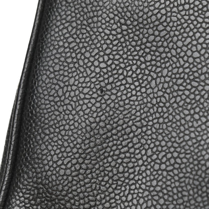 Chanel Caviar Flap Shoulder Bag Black 7 of 12