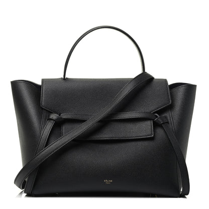 Celine Grained Calfskin Mini Belt Bag Black 1 of 3