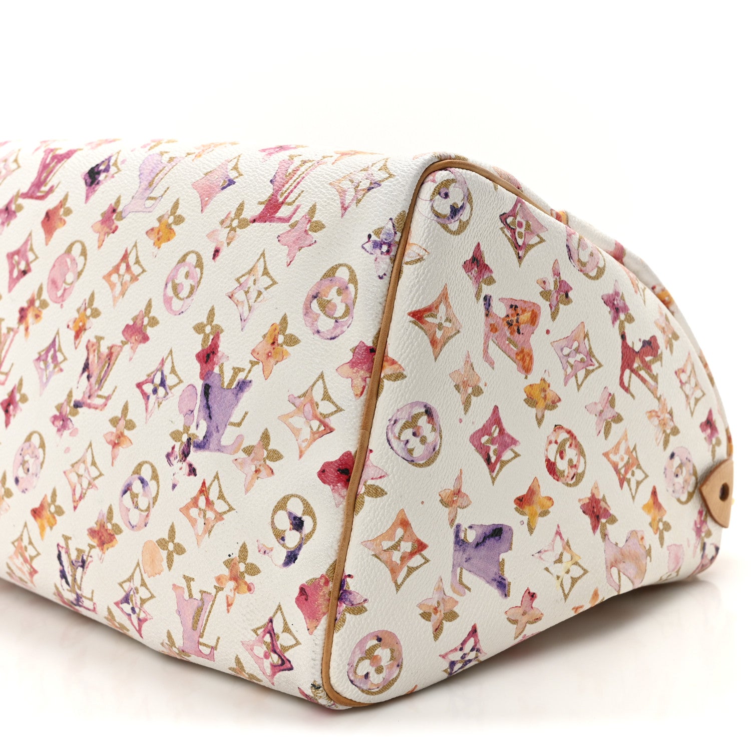 Louis Vuitton Watercolor Aquarelle Speedy 35 White 9 of 9