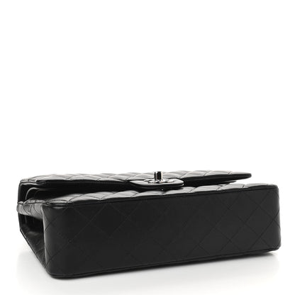 Chanel Lambskin Quilted Medium Double Flap Black 4 of 15