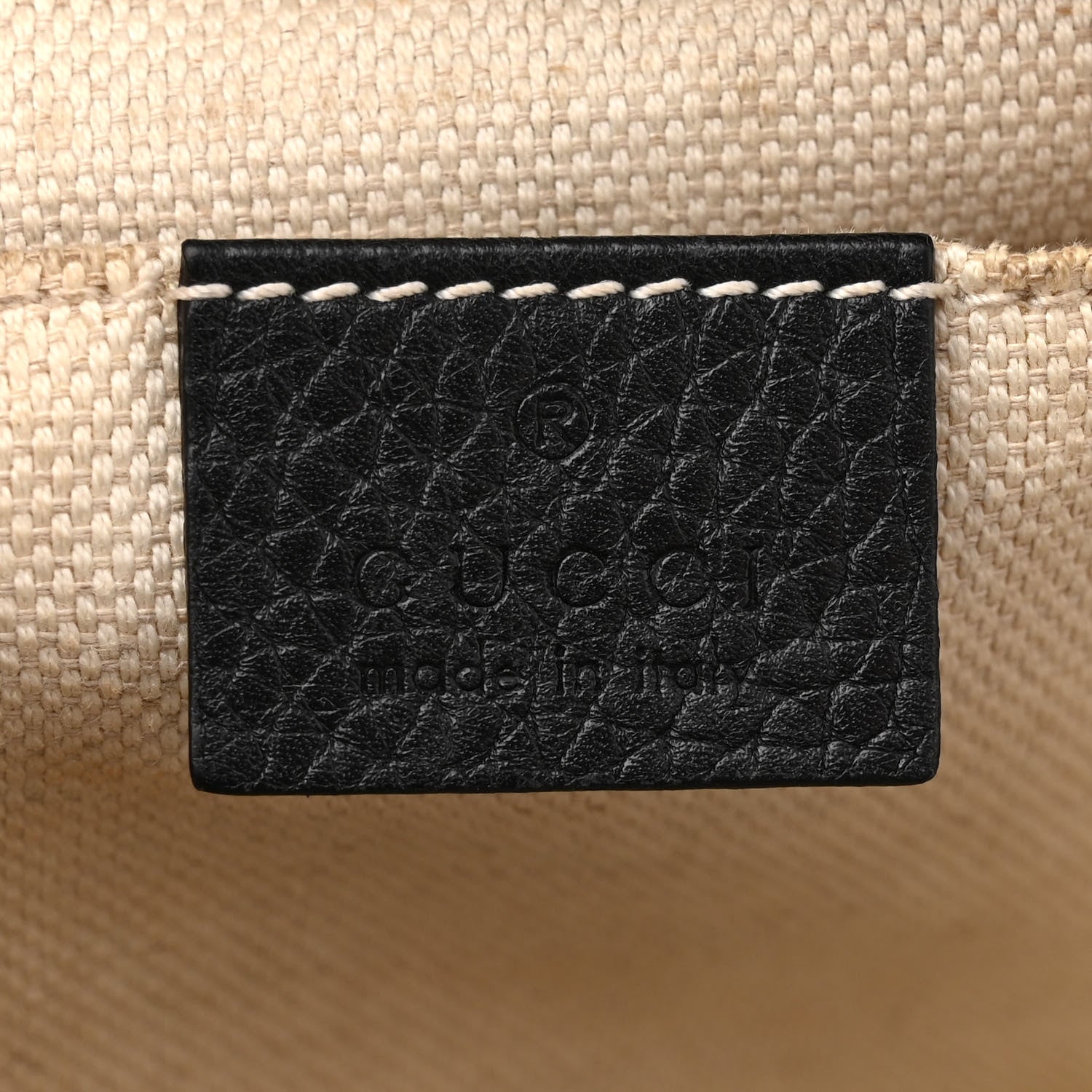 Gucci Pebbled Calfskin Small Soho Disco Bag Black 6 of 17