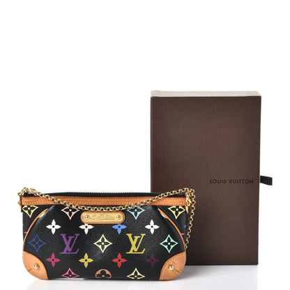 Louis Vuitton Monogram Multicolor Pochette Milla MM Black 11 of 11