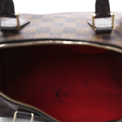 Louis Vuitton Damier Ebene Speedy 30 5 of 8