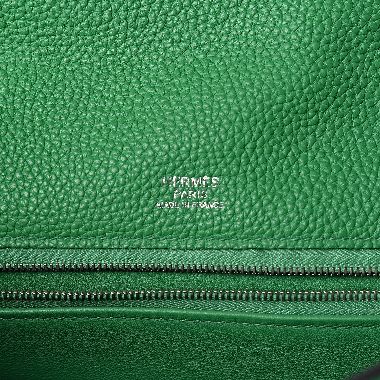Hermes Togo Swift Ghillies Kelly 32 Bambou 6 of 10