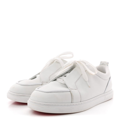 Christian Louboutin Nappa Mens Jimmy Flat Sneakers 41.5 White 4 of 15