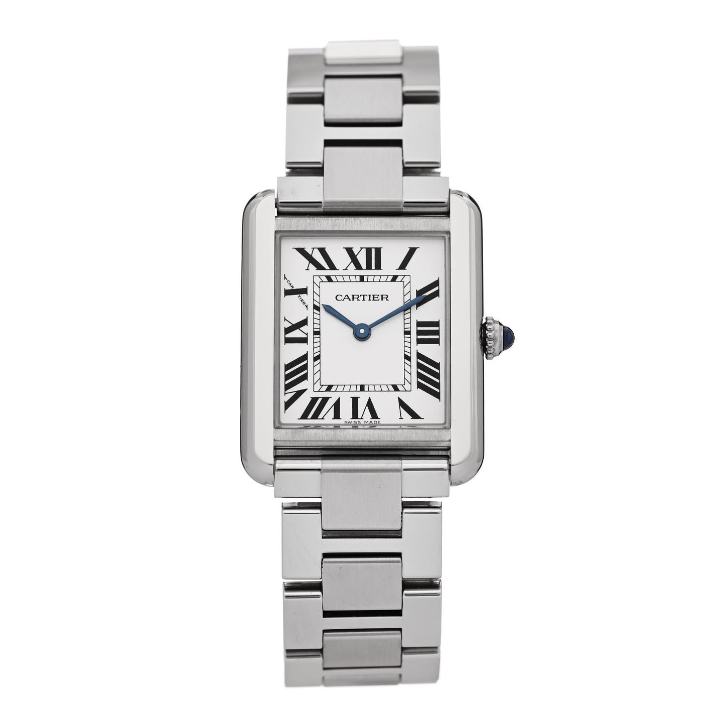 Stainless Steel 24mm Tank Solo Quartz Watch