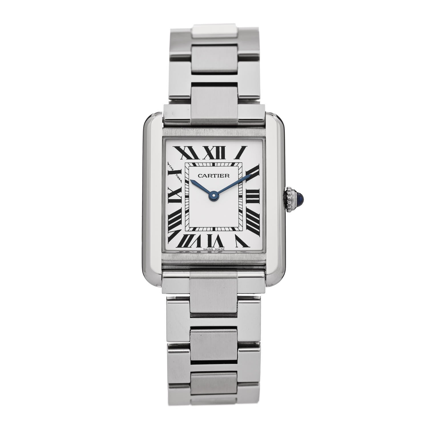 Cartier Stainless Steel 24mm Tank Solo Quartz Watch 1 of 5