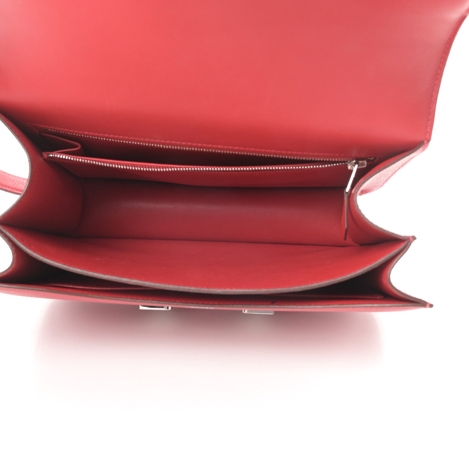 Hermes Epsom Constance 24 Rouge Casaque 5 of 16