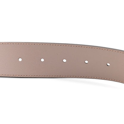 Gucci Calfskin Double G 40mm Belt 80 32 Porcelain Rose 4 of 5