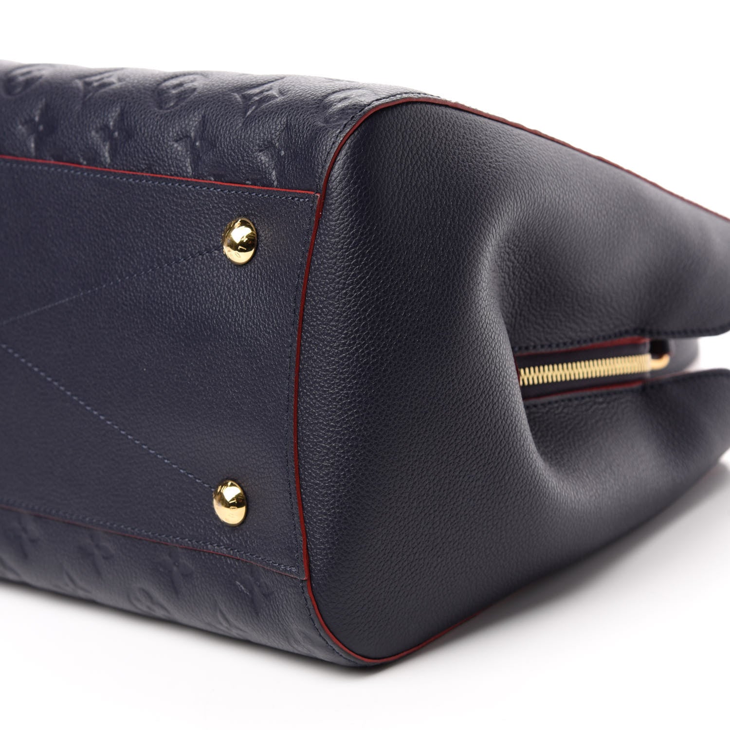 Louis Vuitton Empreinte Montaigne GM Marine Rouge 7 of 10